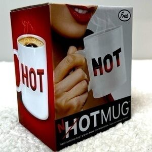 Fred & Freinds Ceramic "Hot/Not" Interactive Mug